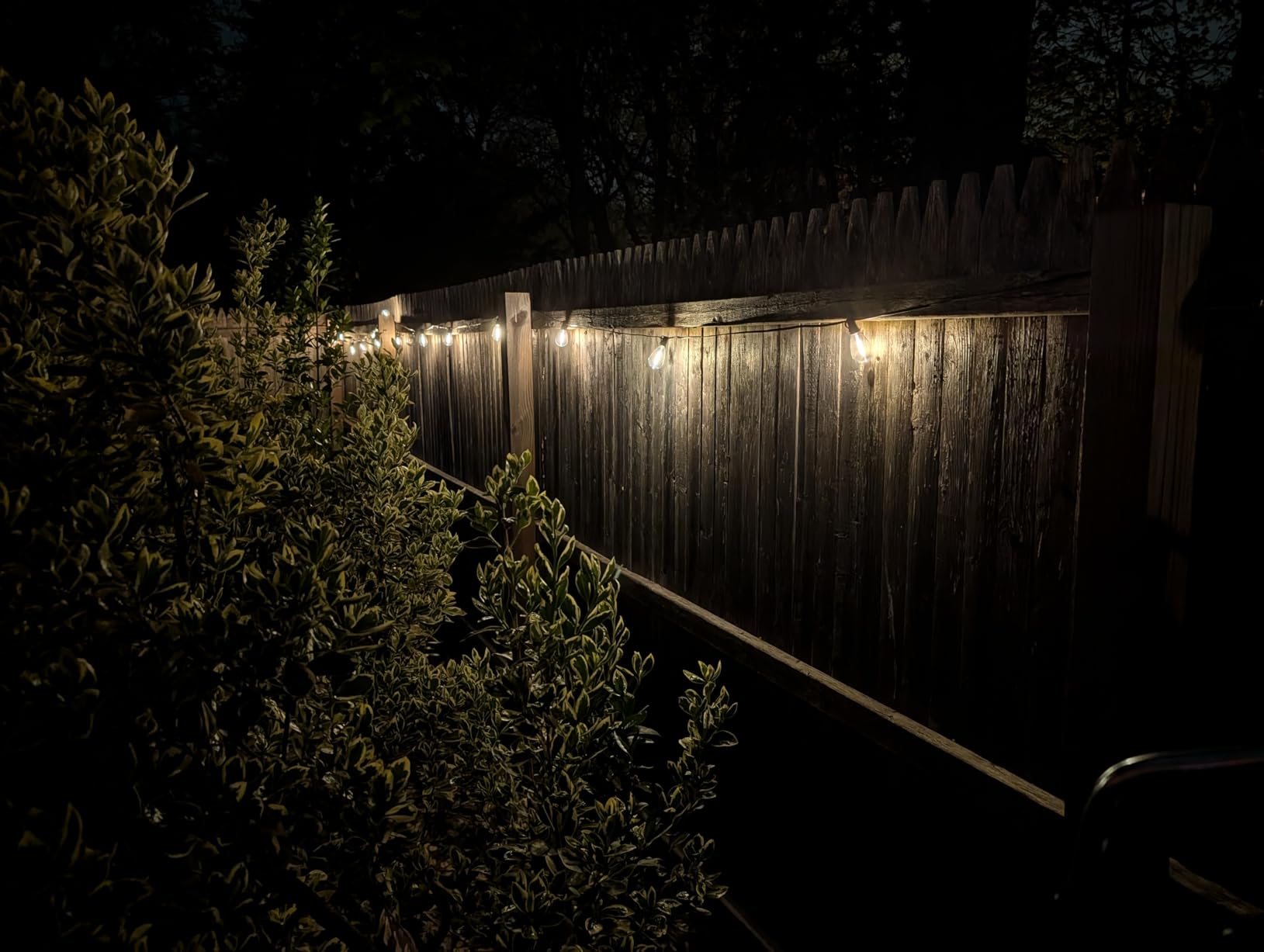 65ft Solar String Lights Outdoor Waterproof Solar Powered Patio Light Hanging Outside Backyard Camping Yard Gazebo Garden Pergola Bistro Balcony Cafe Party Fence Lighting LED with Edison Bulb & Remote customer photo 1