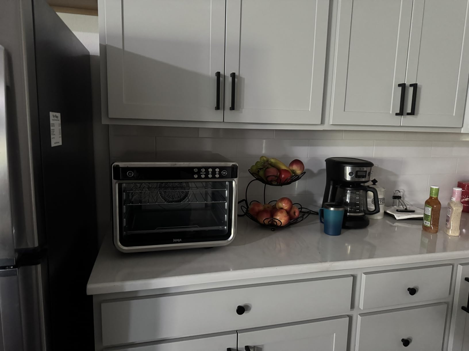 Ninja Double Oven Pro Smart XL Countertop Oven & Air Fryer | 30.2 Qt Capacity | 12-in-1 with Smart Finish & DualZone Tech to Cook 2 Meals at Once | Fits up to 4.5lb Chicken | Stainless Steel | DCT801 customer photo 2