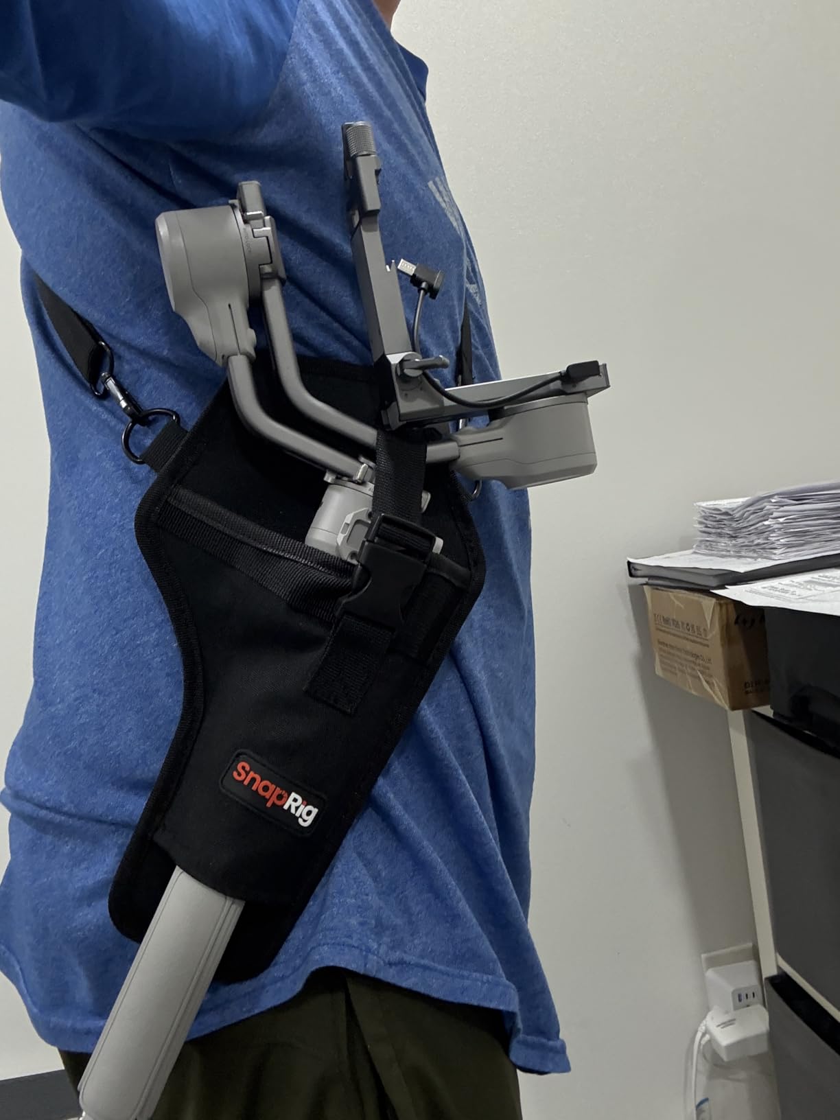 SnapRig Pro Hybrid Shooter Bundle - Gimbal Holster Series II, Camera Holster & Belt Clip for Photographers, Videographers, Wedding Shooters customer photo 1