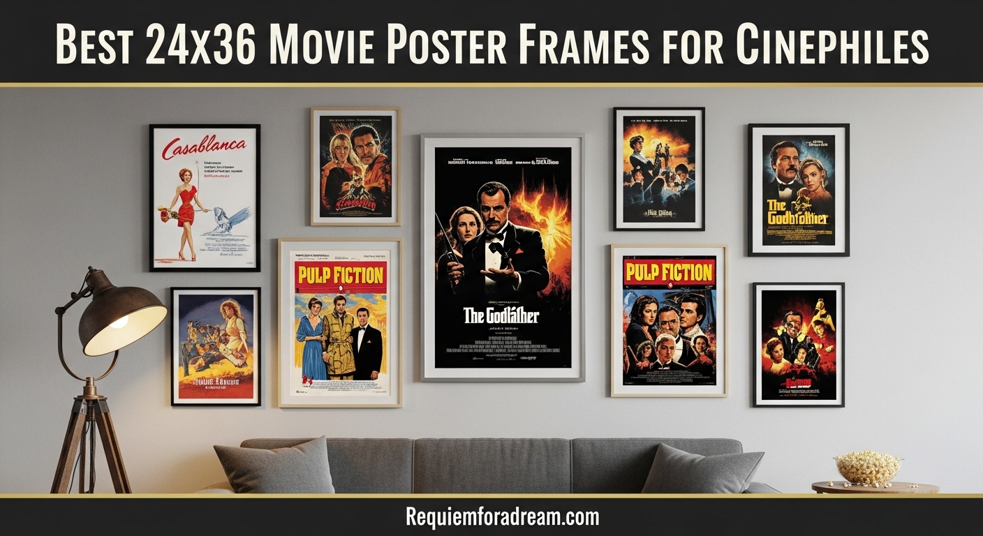 Best 24x36 Movie Poster Frames for Cinephiles