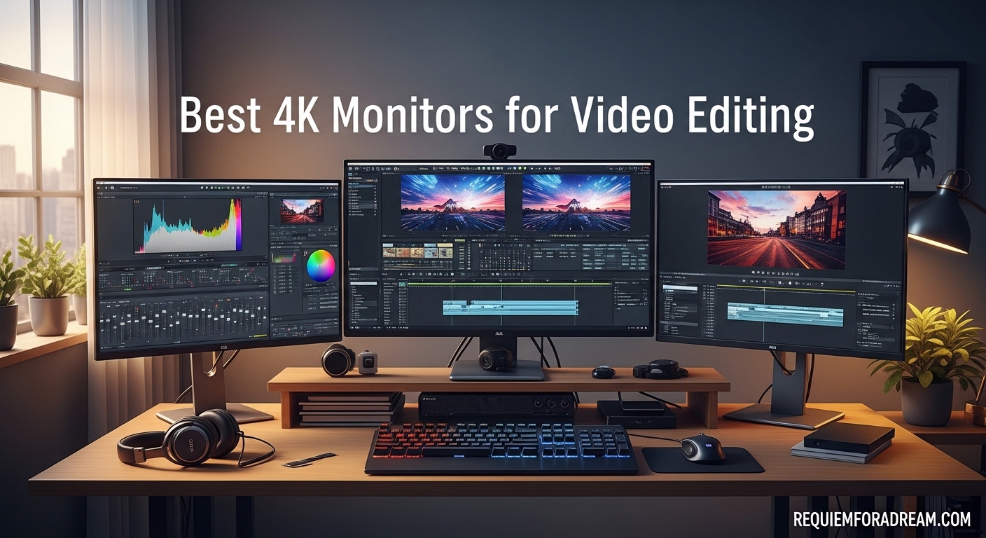 Best 4K Monitors for Video Editing