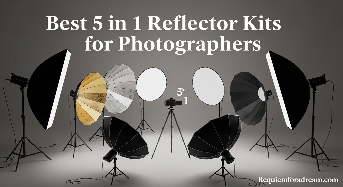 Best 5 in 1 Reflector Kits for Photographers