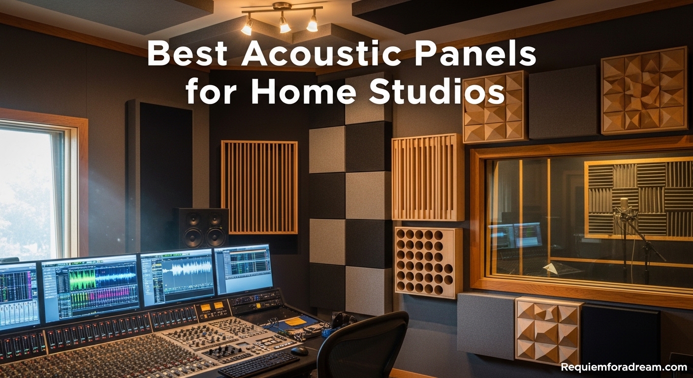 Best Acoustic Panels for Home Studios