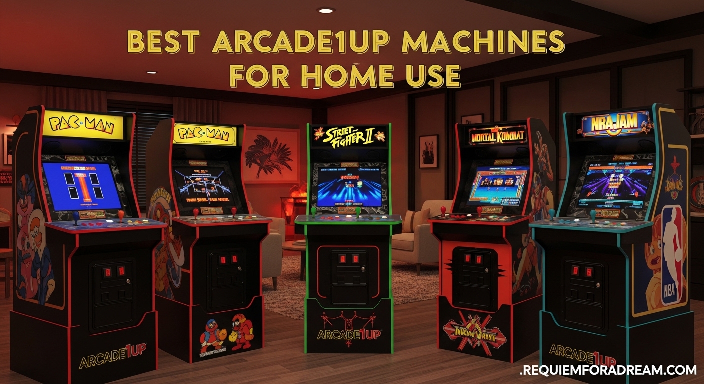 Best Arcade1Up Machines for Home Use
