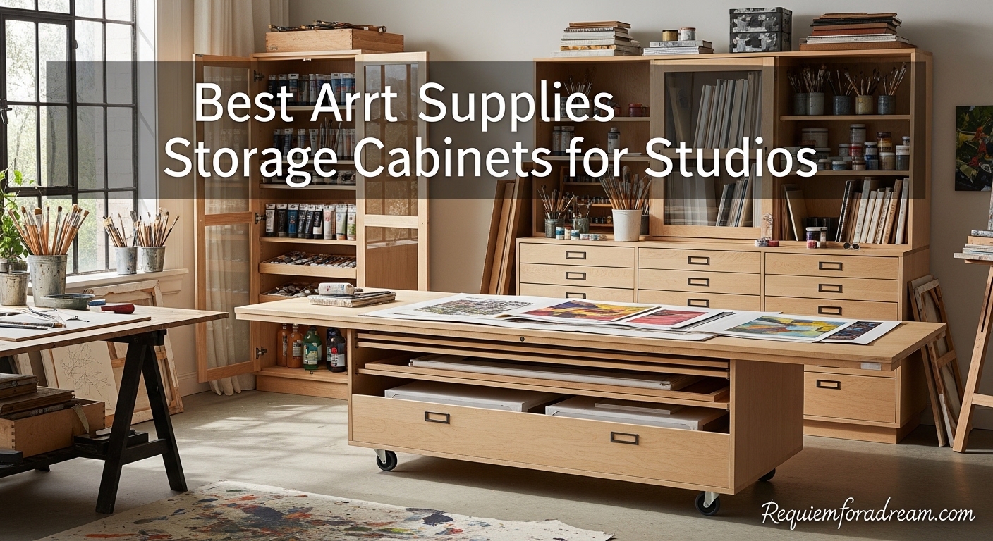 Best Art Supplies Storage Cabinets for Studios