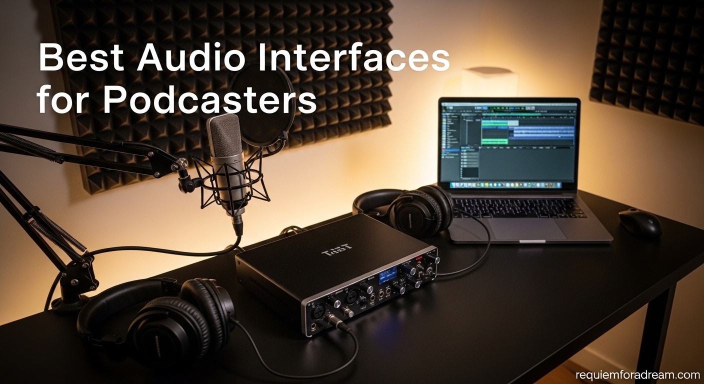 Best Audio Interfaces for Podcasters
