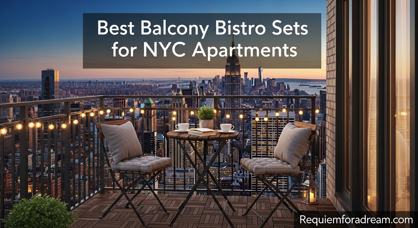 Best Balcony Bistro Sets for NYC Apartments