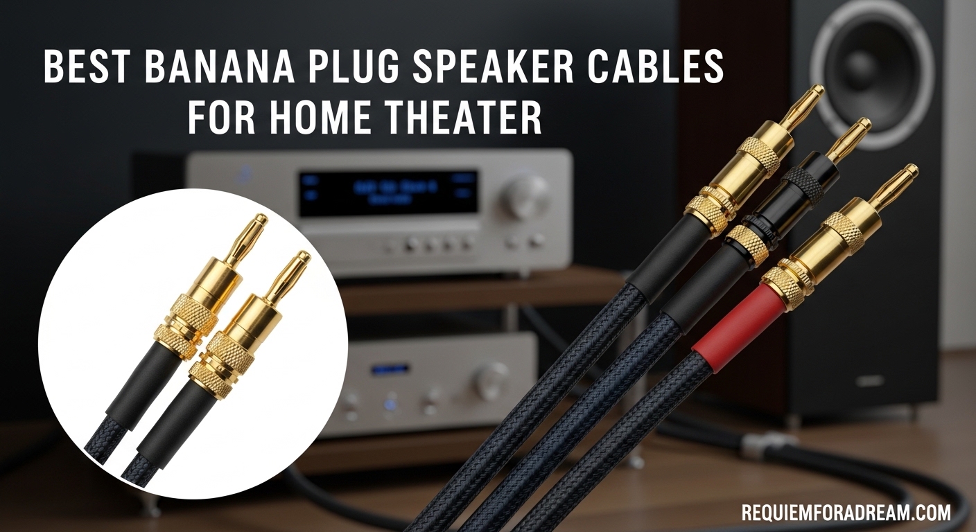 Best Banana Plug Speaker Cables for Home Theater