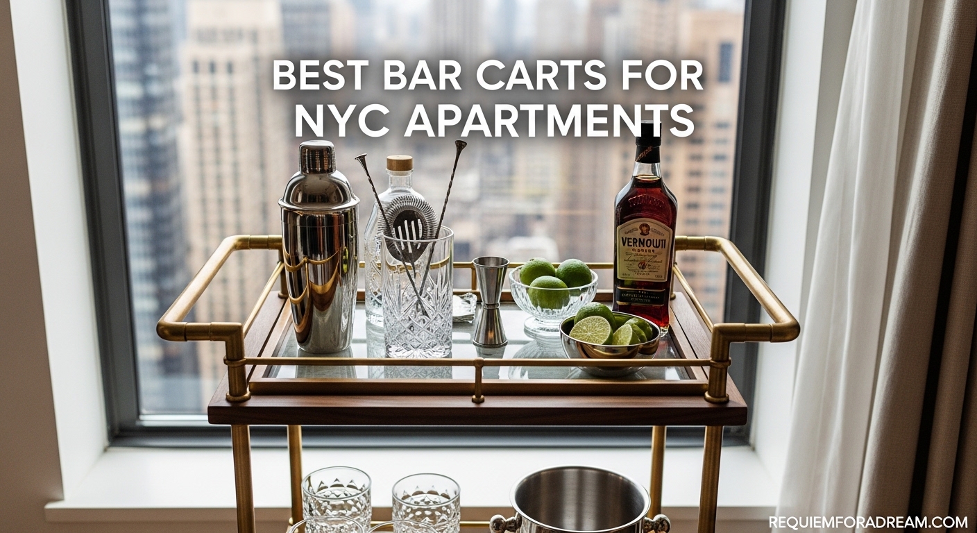 Best Bar Carts for NYC Apartments