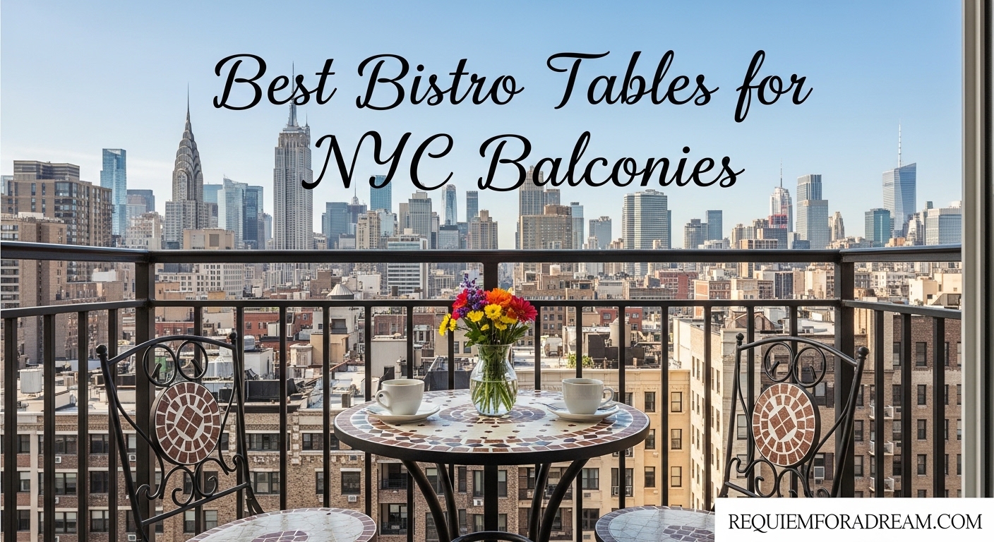 Best Bistro Tables for NYC Balconies