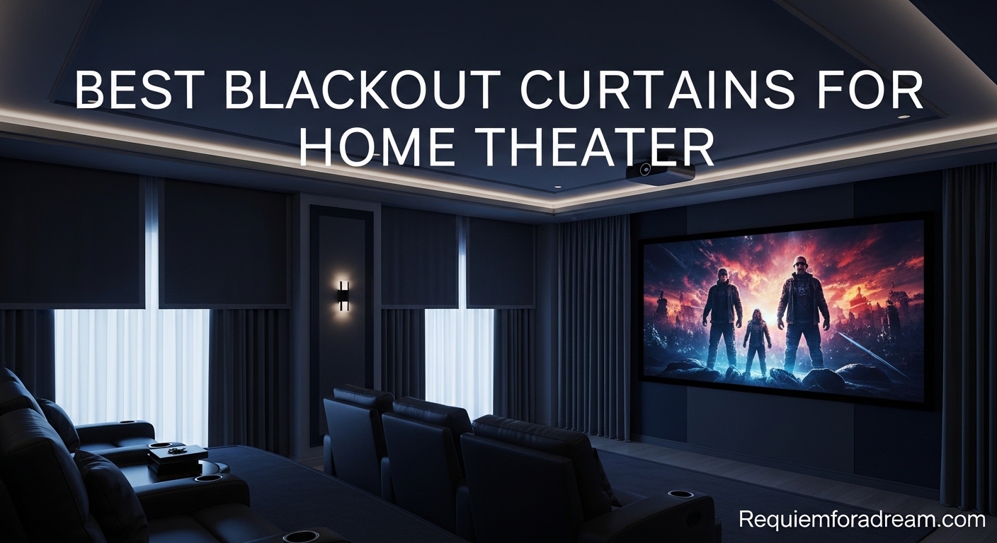 Best Blackout Curtains for Home Theater