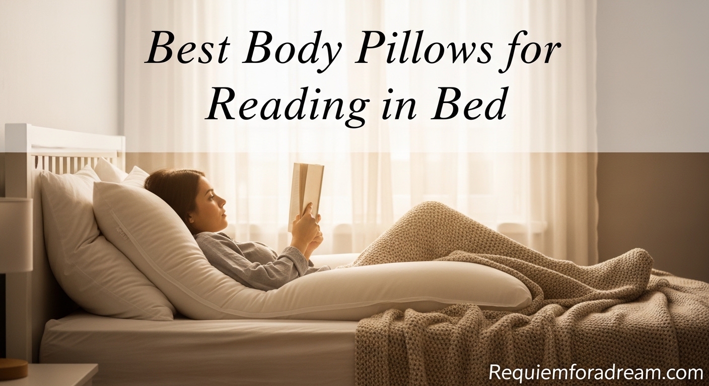 Best Body Pillows for Reading in Bed