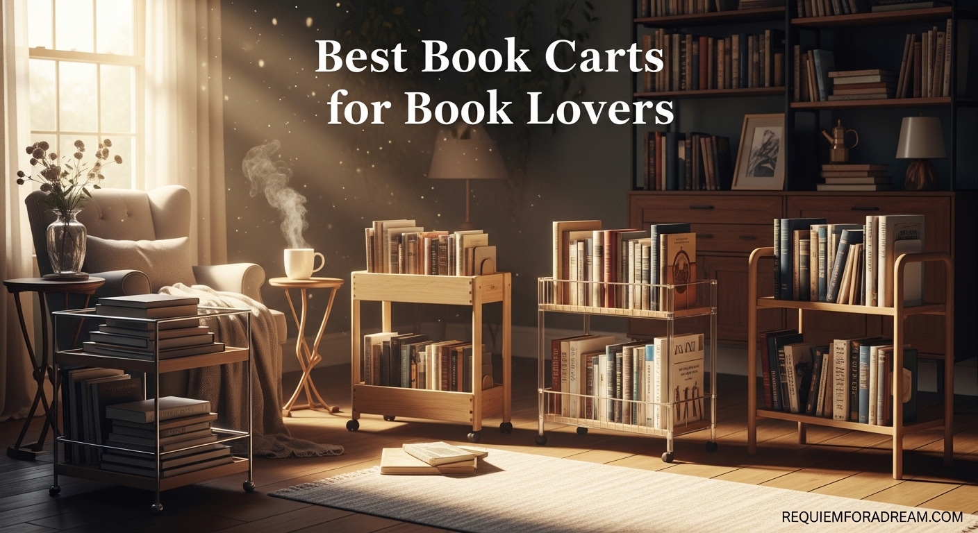 Best Book Carts for Book Lovers