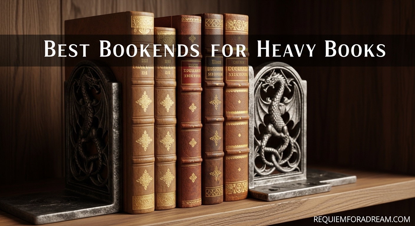 Best Bookends for Heavy Books