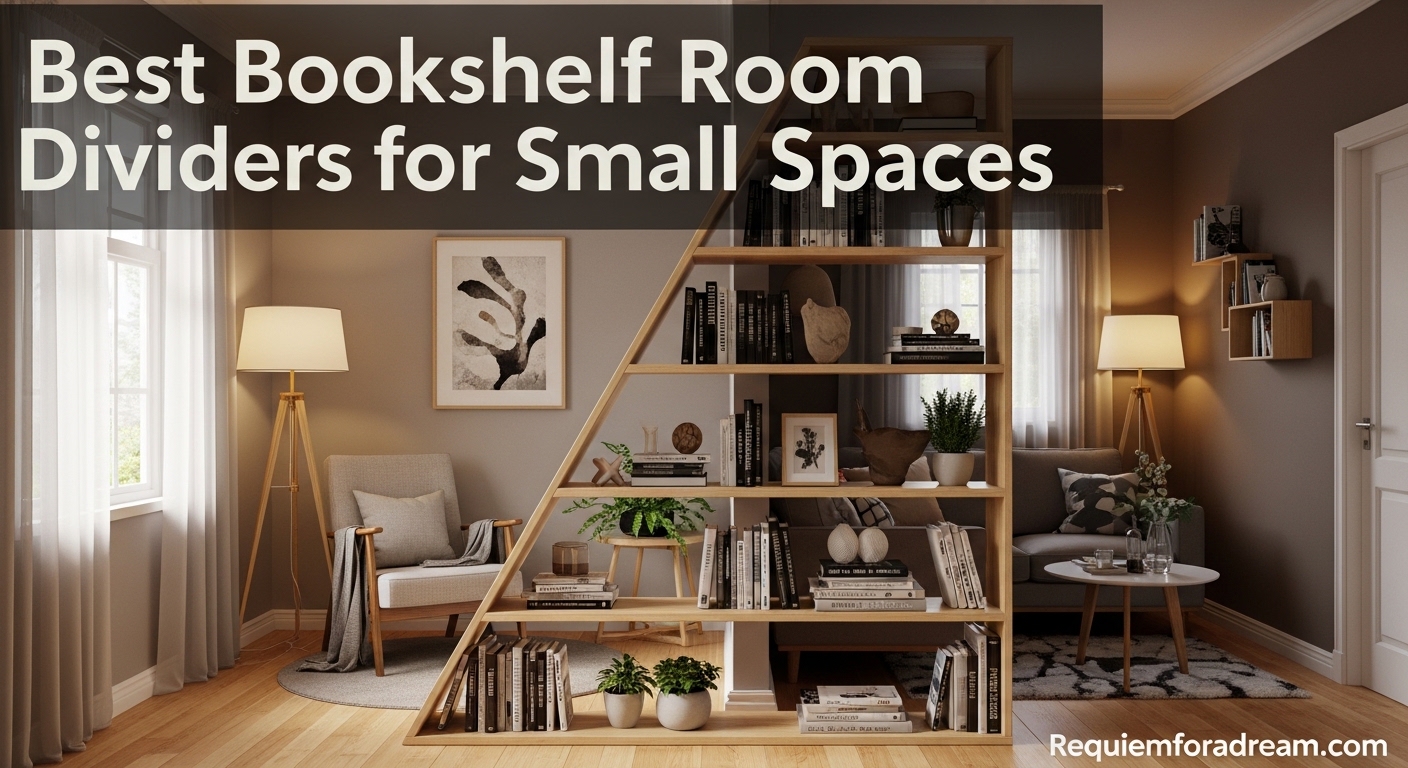 Best Bookshelf Room Dividers for Small Spaces
