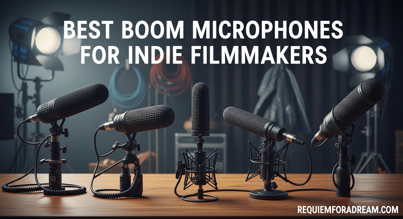 Best Boom Microphones for Indie Filmmakers