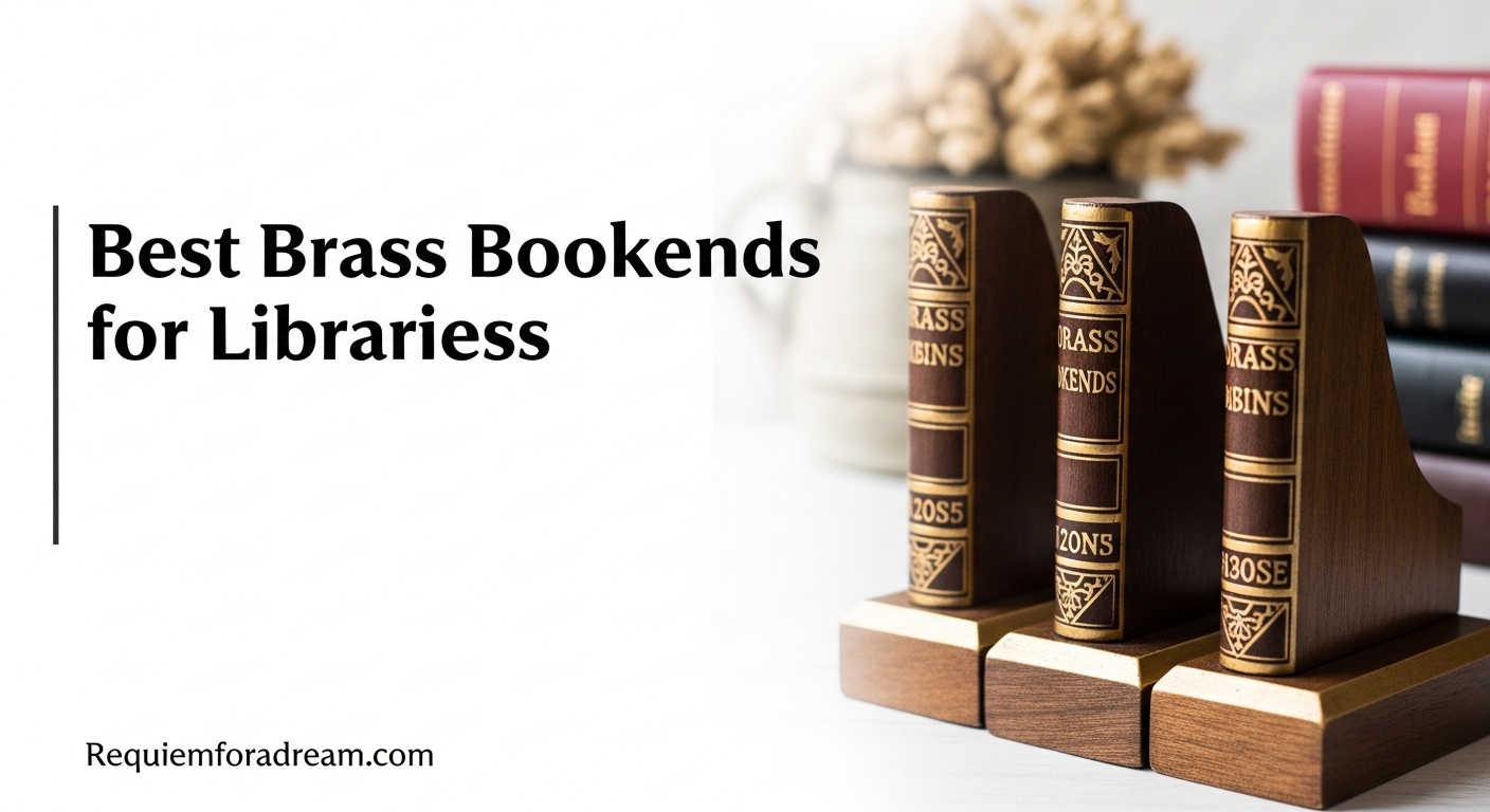 Best Brass Bookends for Libraries
