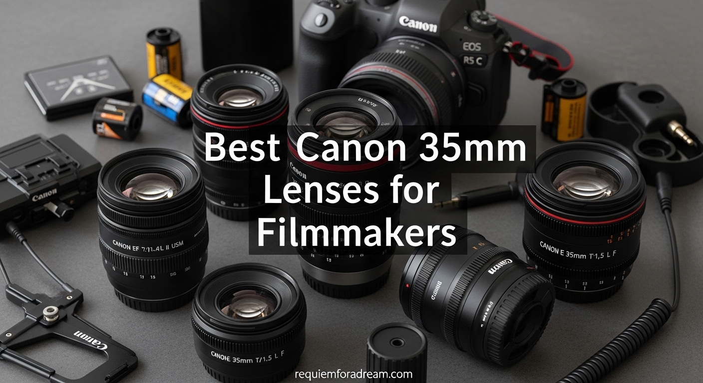 Best Canon 35mm Lenses for Filmmakers