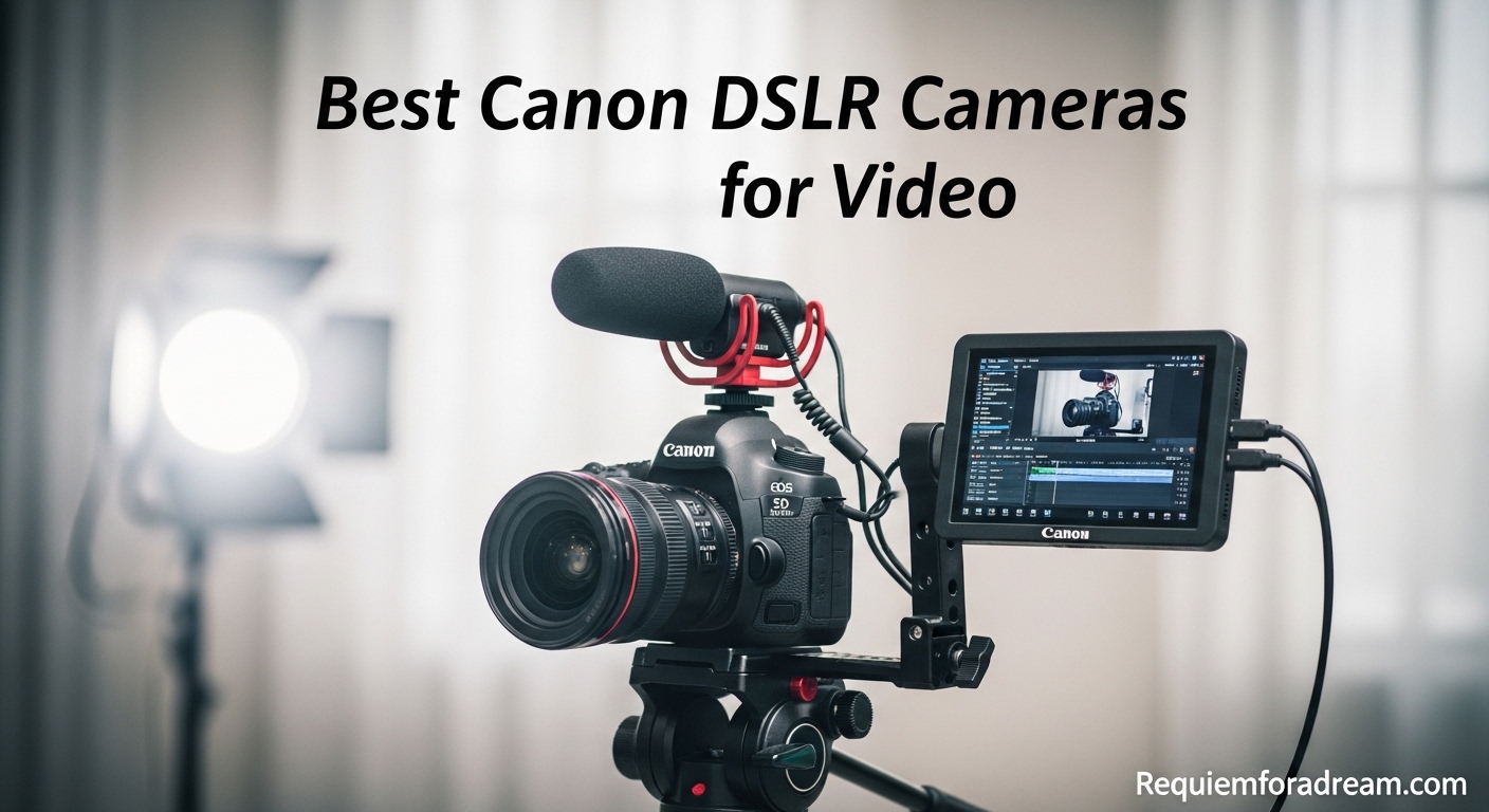 Best Canon DSLR Cameras for Video