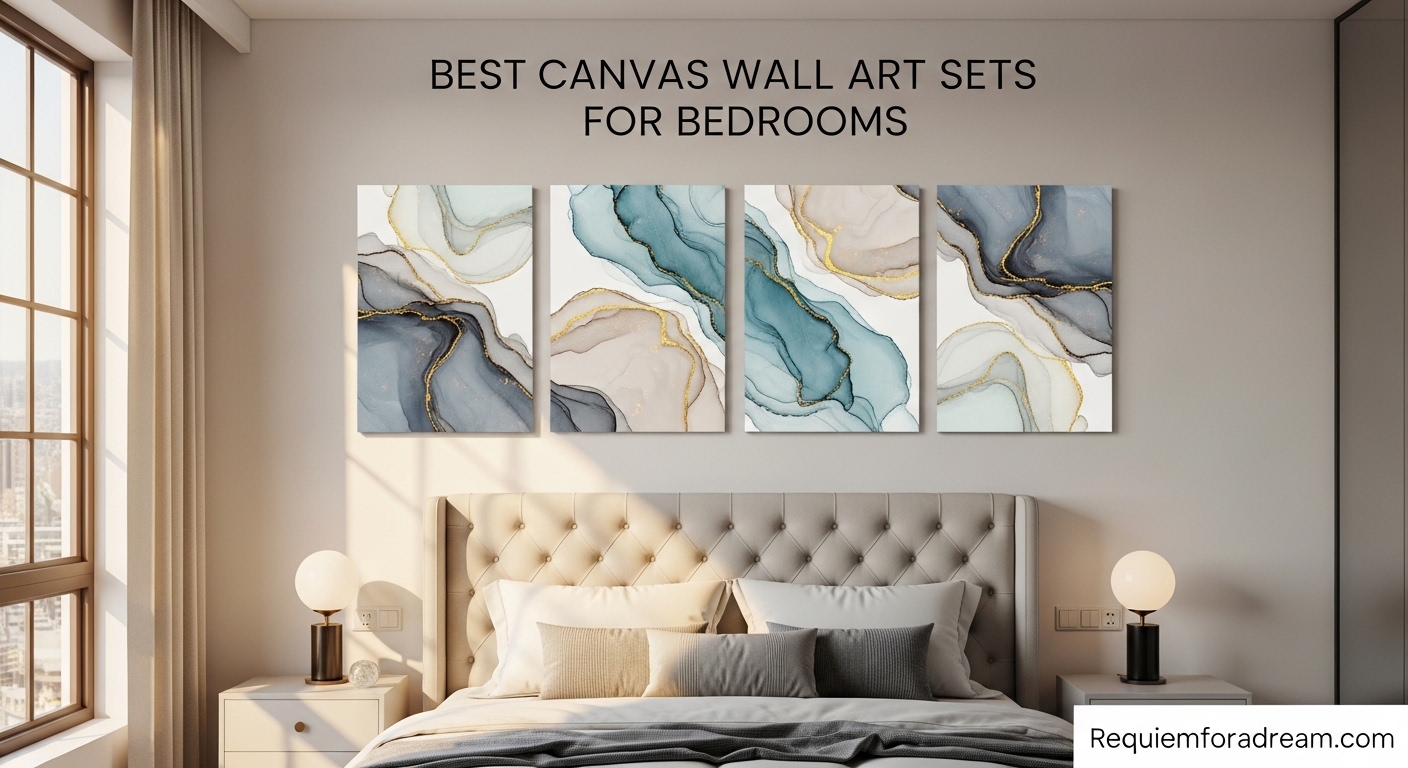 Best Canvas Wall Art Sets for Bedrooms