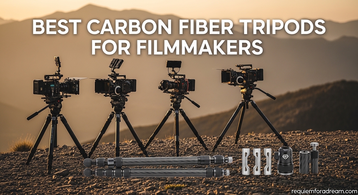 Best Carbon Fiber Tripods for Filmmakers
