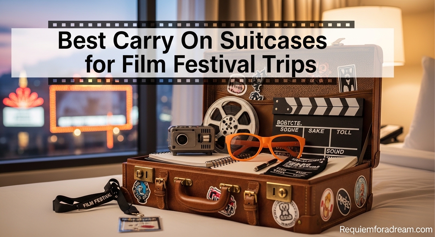 Best Carry On Suitcases for Film Festival Trips