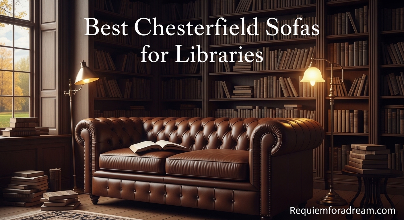 Best Chesterfield Sofas for Libraries
