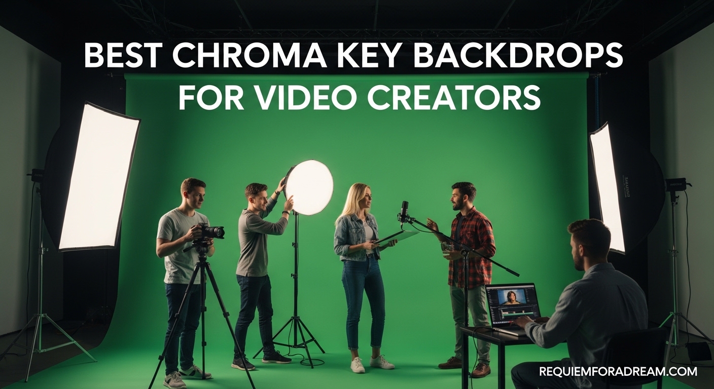 Best Chroma Key Backdrops for Video Creators