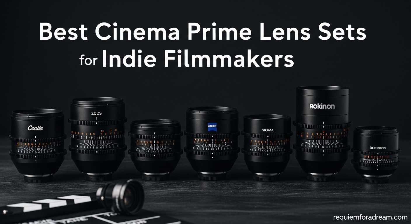 Best Cinema Prime Lens Sets for Indie Filmmakers