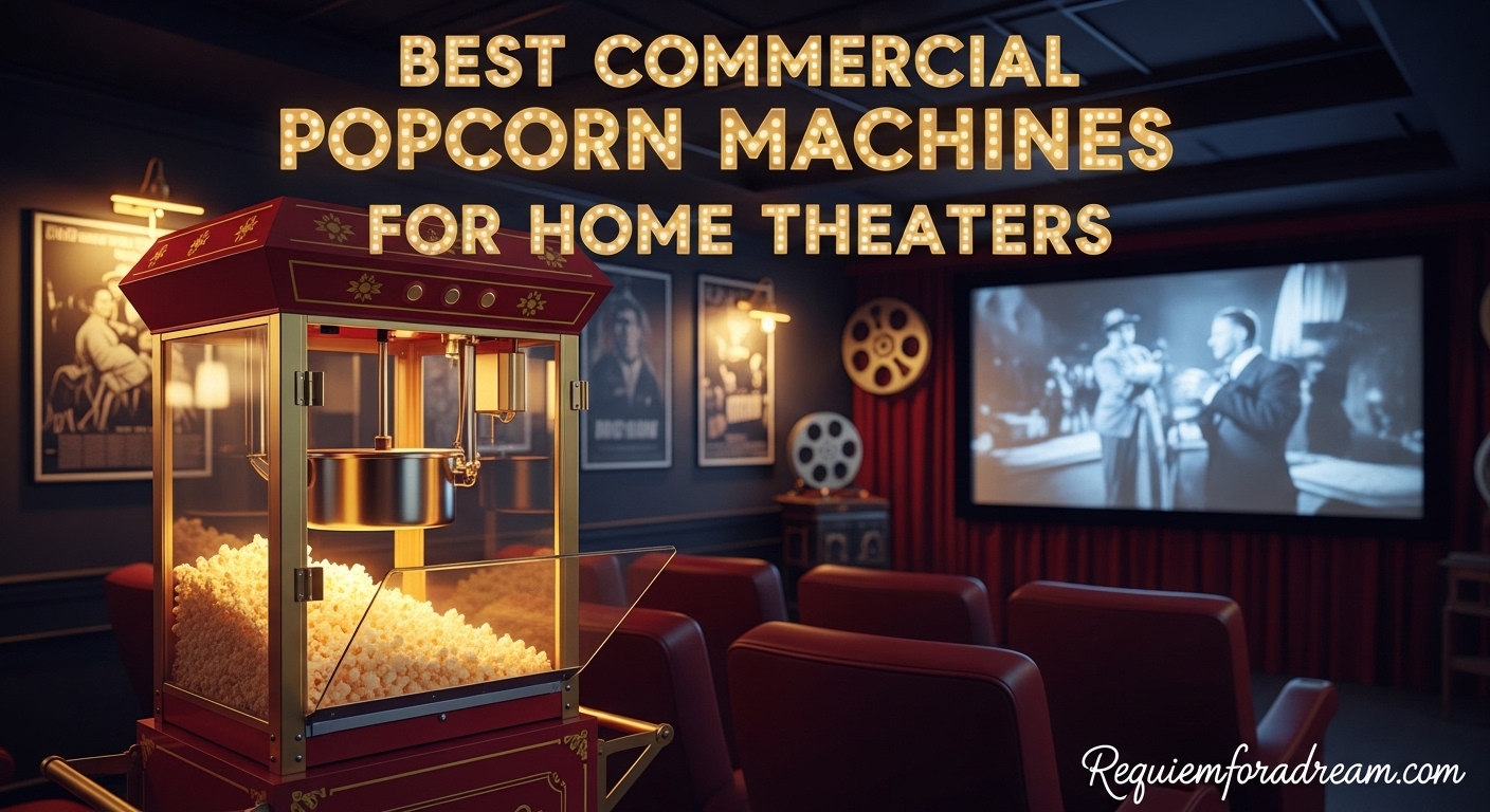 Best Commercial Popcorn Machines for Home Theaters