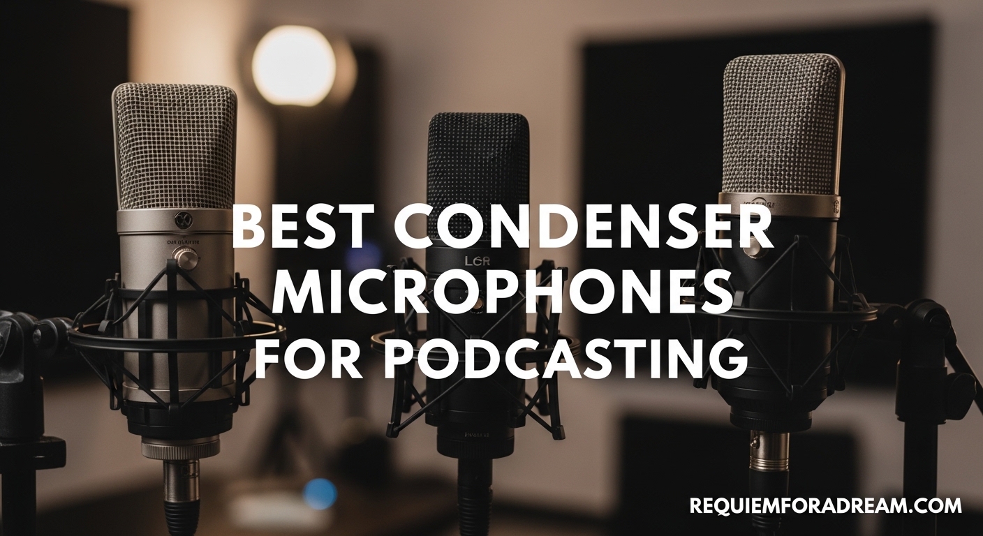 Best Condenser Microphones for Podcasting