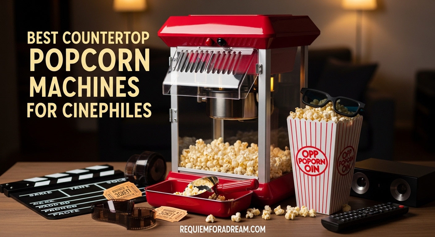 Best Countertop Popcorn Machines for Cinephiles