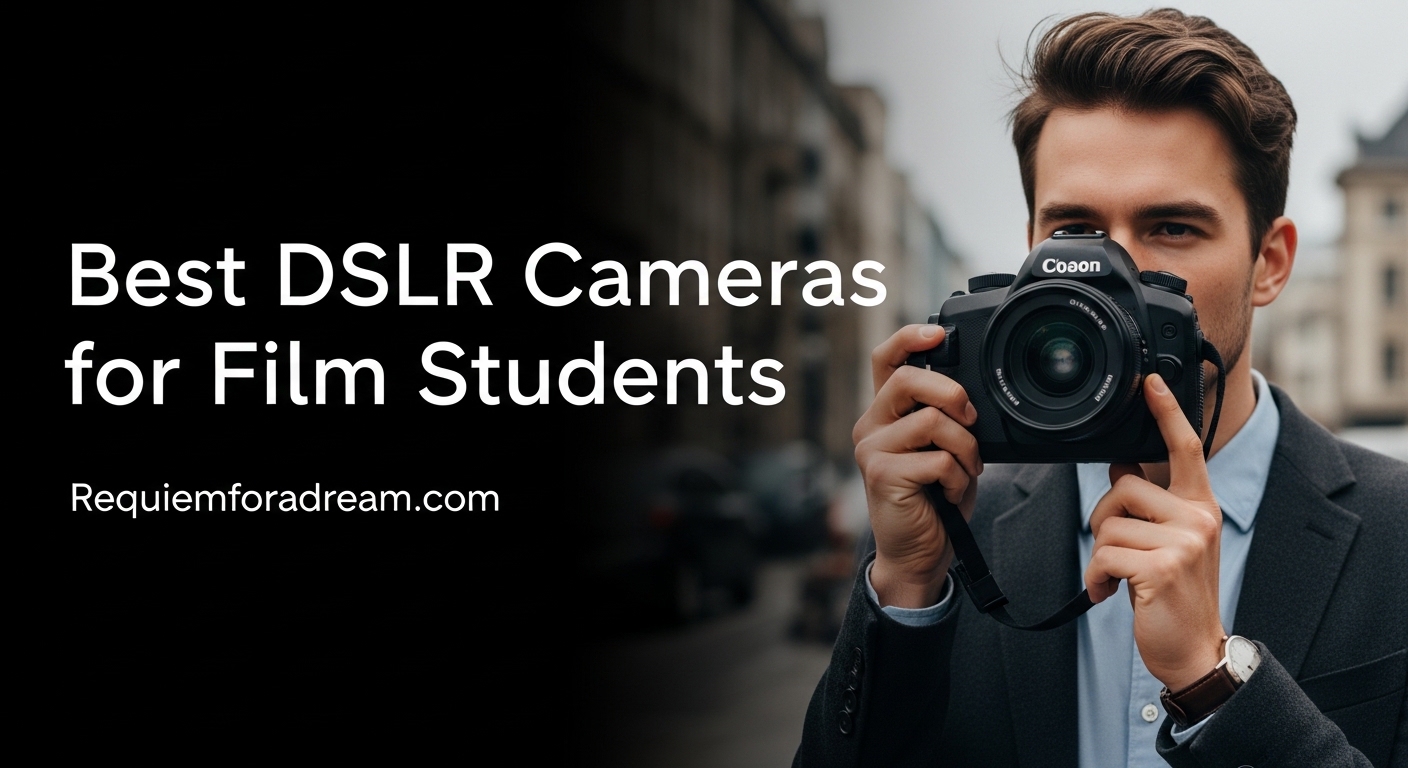 Best DSLR Cameras for Film Students