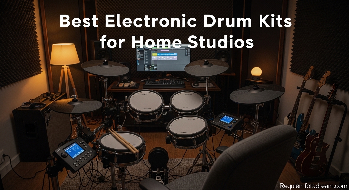 Best Electronic Drum Kits for Home Studios