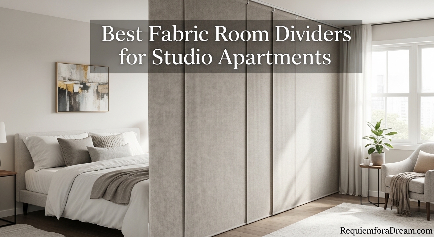 Best Fabric Room Dividers for Studio Apartments