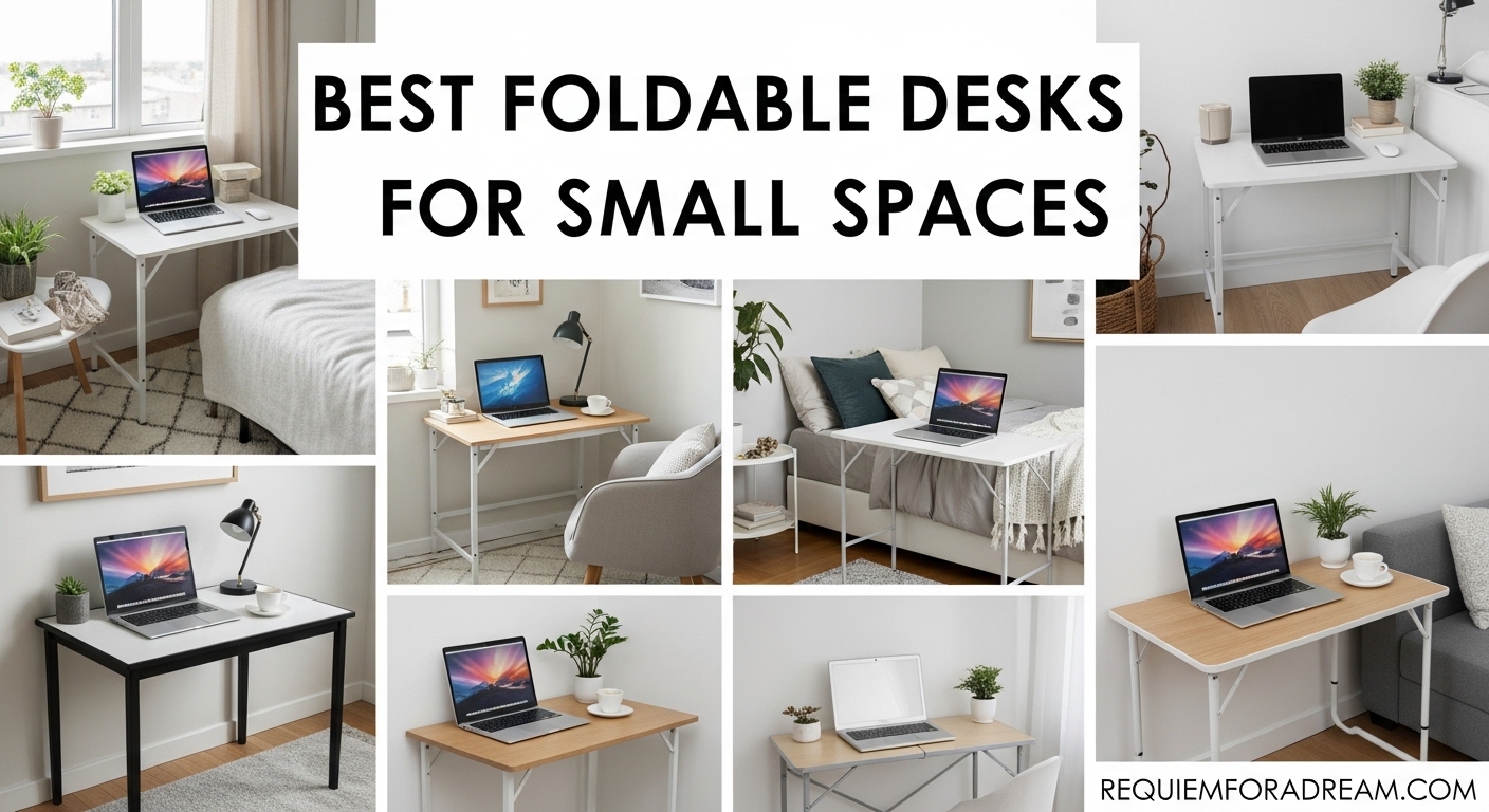 Best Foldable Desks for Small Spaces