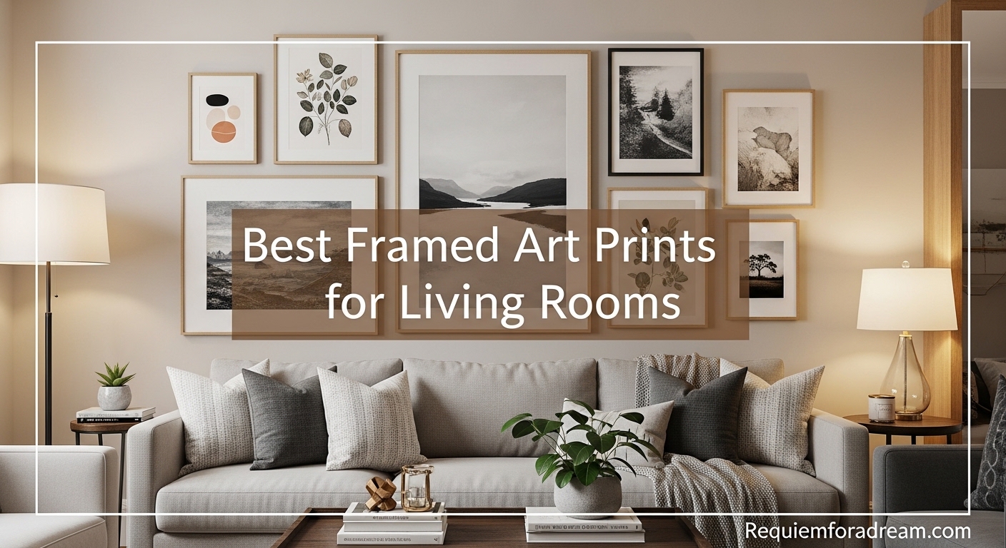 Best Framed Art Prints for Living Rooms