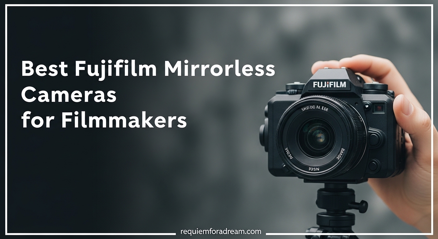 Best Fujifilm Mirrorless Cameras for Filmmakers