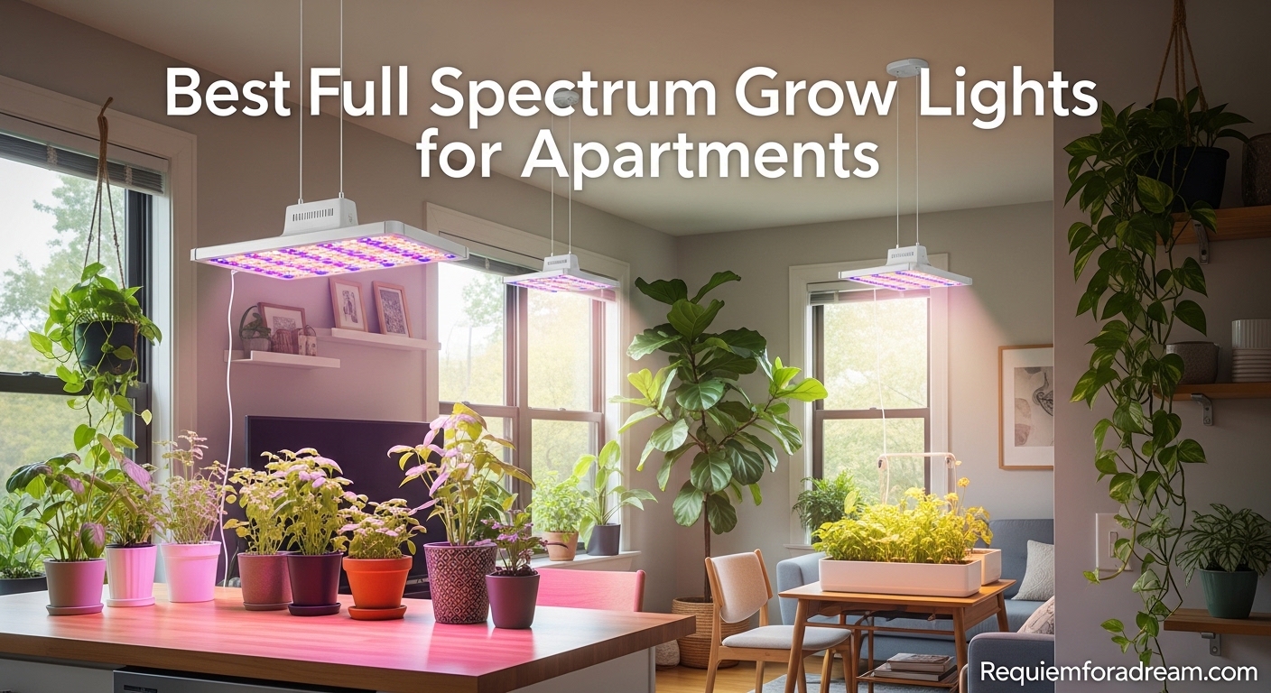 Best Full Spectrum Grow Lights for Apartments