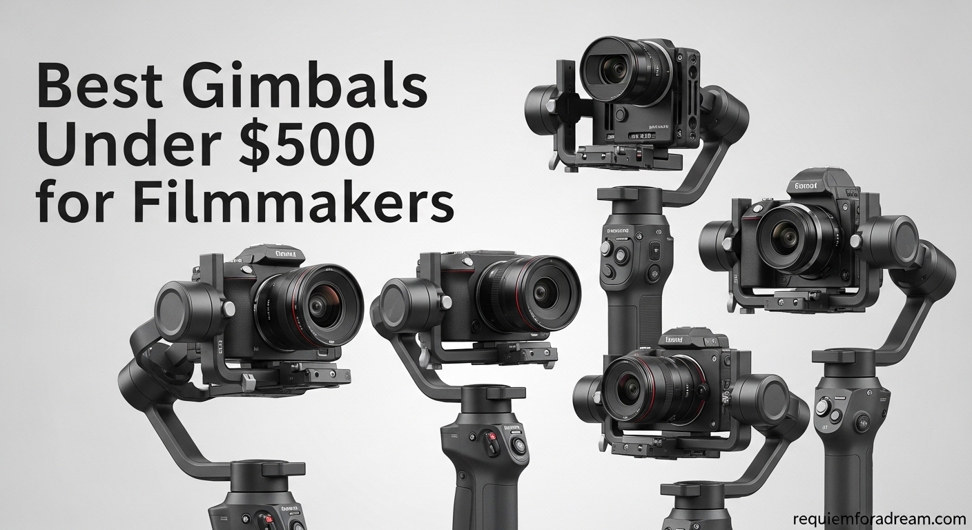 Best Gimbals Under $500 for Filmmakers