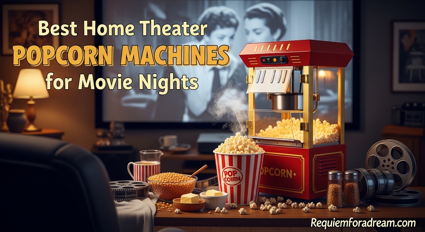 Best Home Theater Popcorn Machines for Movie Nights