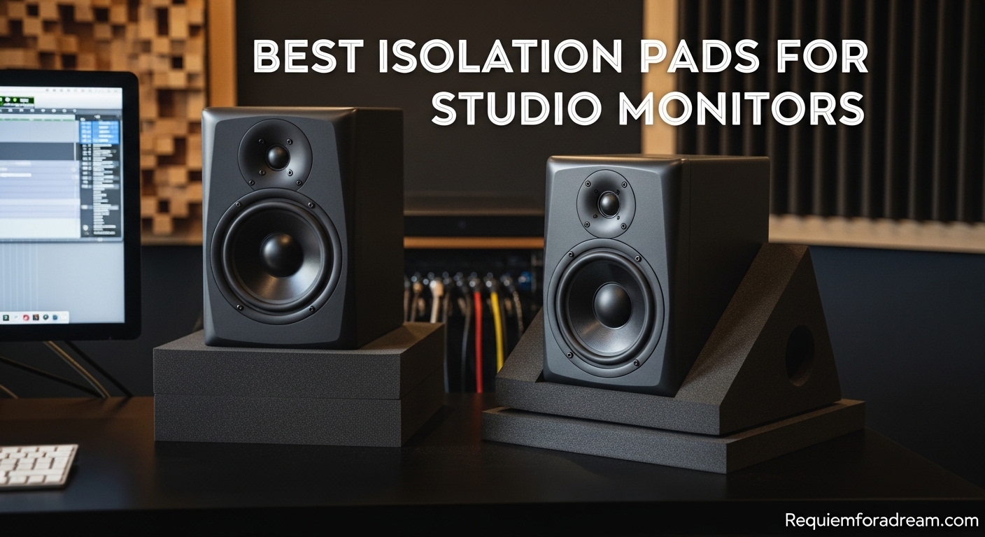 Best Isolation Pads for Studio Monitors