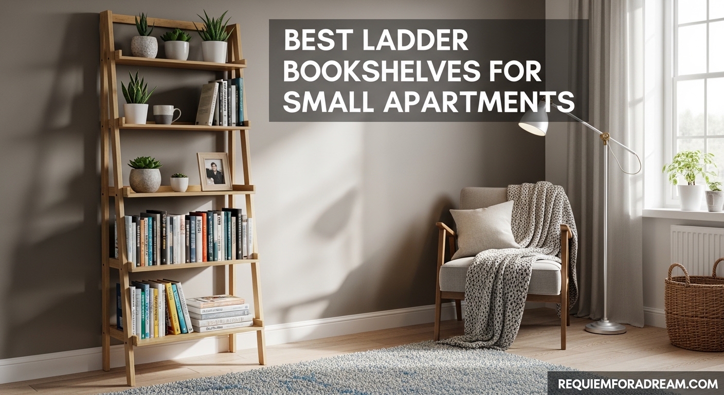 Best Ladder Bookshelves for Small Apartments