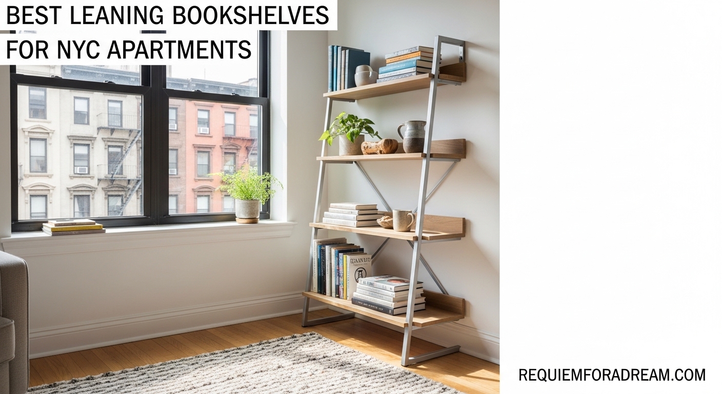 Best Leaning Bookshelves for NYC Apartments