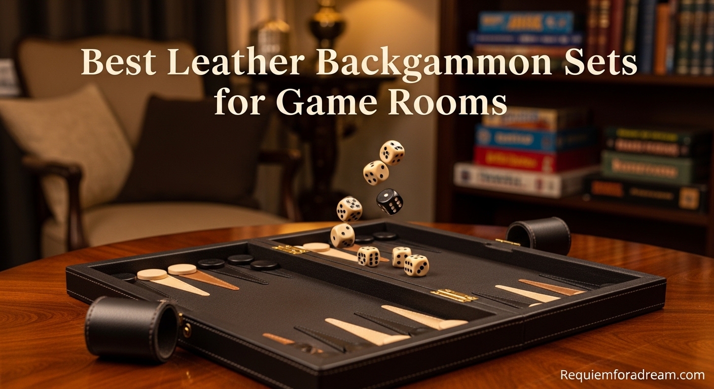 Best Leather Backgammon Sets for Game Rooms