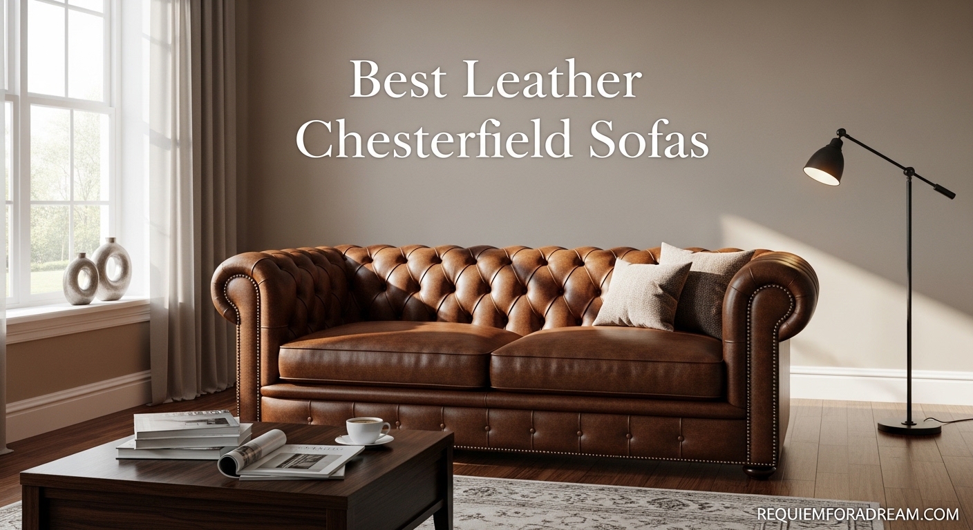 Best Leather Chesterfield Sofas