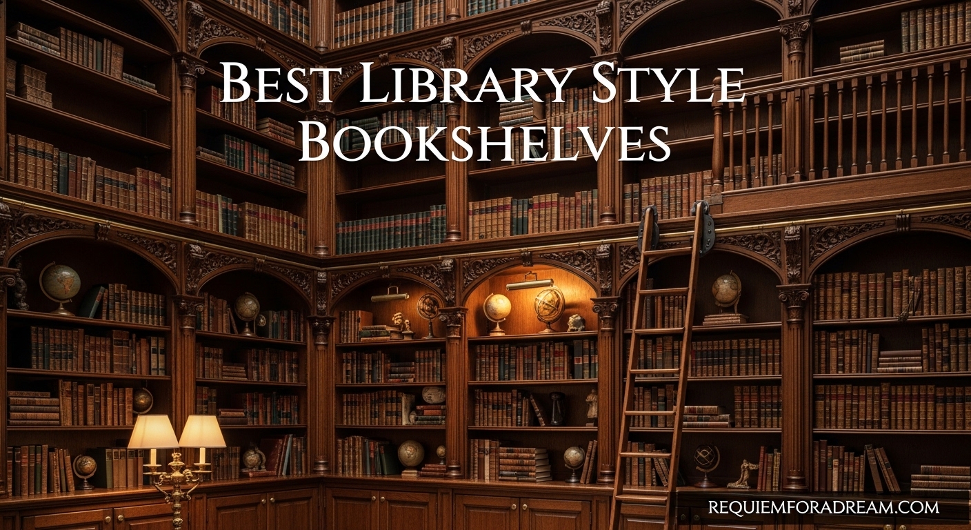 Best Library Style Bookshelves