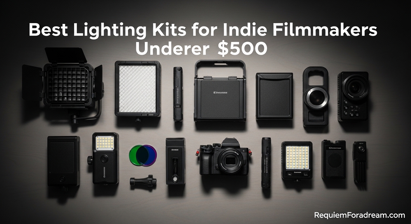 Best Lighting Kits for Indie Filmmakers Under $500