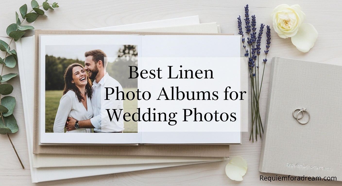 Best Linen Photo Albums for Wedding Photos
