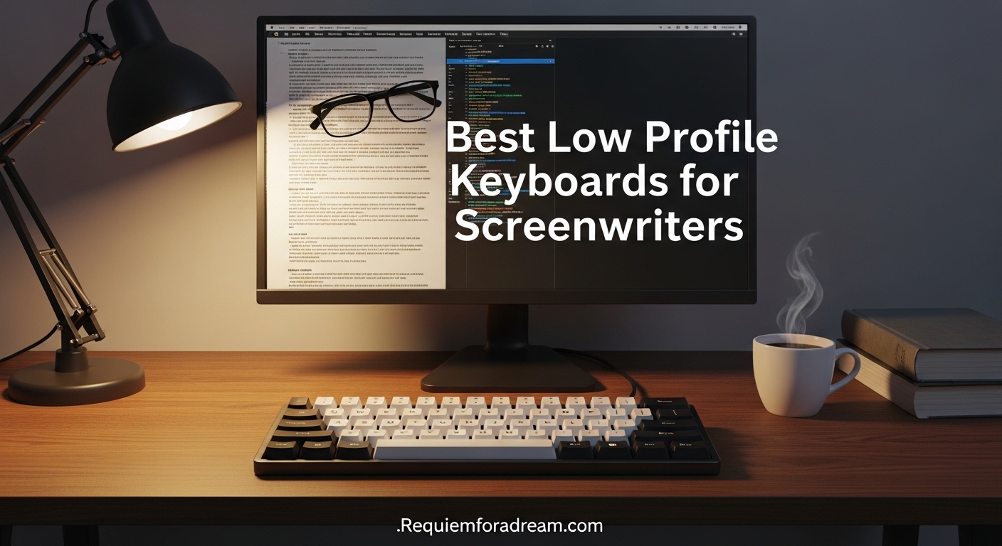Best Low Profile Keyboards for Screenwriters